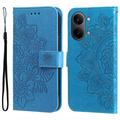 Xiaomi Redmi Turbo 5 Max Mandala Series Lompakkokotelo - Sininen