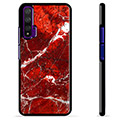 Huawei Nova 5T Suojakuori - Punainen Marmori