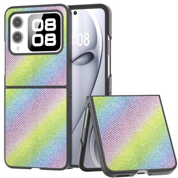 Huawei Nova Flip Tekojalokivi Rakenne Hybridkotelo - Värikäs