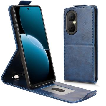 Huawei Nova Y73 Pystysuuntainen läppäkotelo jalustalla