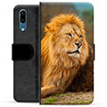 Huawei P20 Premium Lompakkokotelo - Leijona