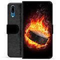 Huawei P20 Premium Lompakkokotelo - Jääkiekko