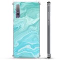 Huawei P20 Pro Hybrid Suojakuori - Sininen Marmori