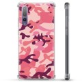 Huawei P20 Pro Hybrid Suojakuori - Pinkki Maastokuviointi