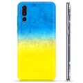 Huawei P20 Pro TPU Kotelo Ukrainan Lippu - Kaksisävyinen