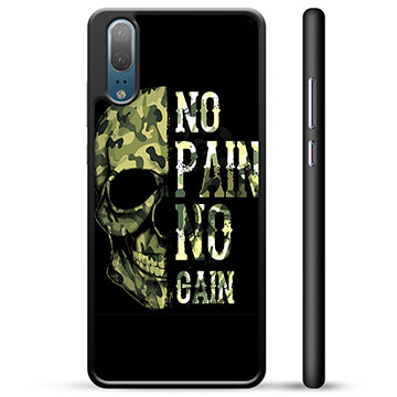 Huawei P20 Suojakuori - No Pain, No Gain