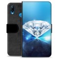 Huawei P20 Lite Premium Lompakkokotelo - Timantti
