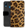 Huawei P20 Lite Premium Lompakkokotelo - Leopardi
