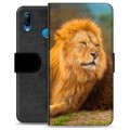 Huawei P20 Lite Premium Lompakkokotelo - Leijona