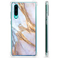 Huawei P30 Hybrid Suojakuori - Elegantti Marmori