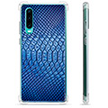 Huawei P30 Hybrid Suojakuori - Nahka