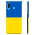 Huawei P30 Lite TPU Kotelo Ukrainan Lippu - Keltainen ja vaaleansininen