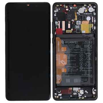 Huawei P30 Pro LCD-näyttö (Service Pack) 02352PBT - Musta