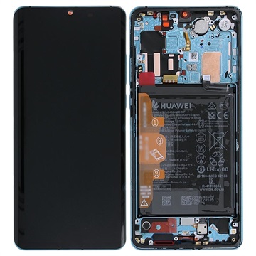 Huawei P30 Pro LCD-näyttö (Service Pack) 02352PGE- Aurora