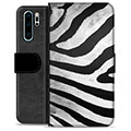 Huawei P30 Pro Premium Lompakkokotelo - Zeebra
