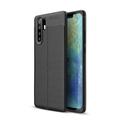 Huawei P30 Pro Slim-Fit Premium TPU Suojakuori - Musta