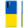 Huawei P30 Pro TPU Kotelo Ukrainan Lippu - Keltainen ja vaaleansininen