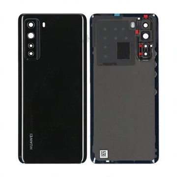 Huawei P40 Lite 5G Akkukansi 02353SMS - Musta