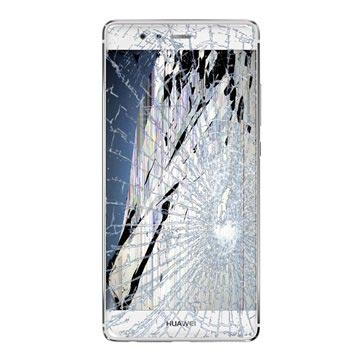 Huawei P9 LCD-näytön ja Kosketusnäytön Korjaus - Valkoinen