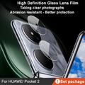 Huawei Pocket 2 Imak 2-in-1 HD Kameralinssin Panssarilasi - 9H