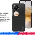 Huawei Pocket 2 Imak Ruiyi Hybridikotelo - Hiilikuitu - Musta