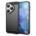 Huawei Pura 80 Harjattu TPU Suojakuori - Hiilikuitu
