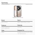 Huawei Pura 80 Pro/80 Pro+ Dux Ducis Aimo Hybridikotelo - yhteensopiva MagSafen - Musta