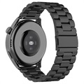 Huawei Watch 3/3 Pro Ruostumaton Teräsranneke - Musta
