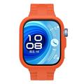 Huawei Watch Fit 4 Pro Silikonikotelo - Oranssi