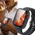 Huawei Watch Fit 4 Tech-Protect Defense360 kotelo ja näytönsuoja - musta
