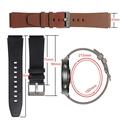 Huawei Watch GT 2/GT 2 Pro Aito Nahkaranneke - Musta