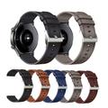 Huawei Watch GT 2/GT 2 Pro Aito Nahkaranneke - Musta