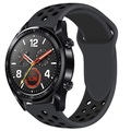 Huawei Watch GT Silikoni Urheilu Hihna - Musta