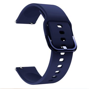 Huawei Watch GT2 Pehmeä Silikoniranneke - Tummansininen