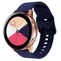 Huawei Watch GT2 Pehmeä Silikoniranneke - Tummansininen