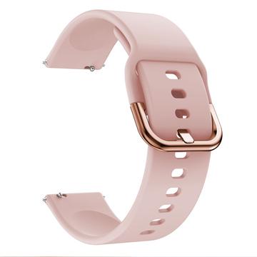 Huawei Watch GT2 Pehmeä Silikoniranneke - Pinkki