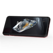 OnePlus 12 Hybridikotelo Sormuspidikkeellä - Punainen