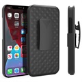 iPhone 13 Pro Max Hybridikotelo Vyöklipsillä - Musta