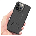 iPhone 13 Pro Max Hybridikotelo Vyöklipsillä - Musta