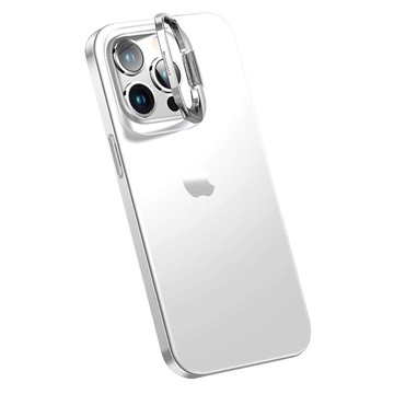 iPhone 14 Pro Max Hybridikotelo Piilotelineellä - Valkoinen