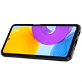 Samsung Galaxy M52 5G Hybridikotelo Sormuspidikkeellä - Musta