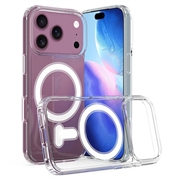 iPhone 18 Pro Max Hybridikotelo - MagSafe-yhteensopiva - Läpinäkyvä