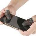 IMAK 1 parin sormen holkki Hengittävä herkkä hikitiivinen hikiturvallinen hopeakuituinen pelisormien suojus PUBG-mobiilipeliin