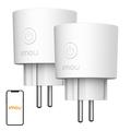 IMOU CE2P WiFi-älypistoke, jossa on energiankulutuksen seuranta, ajastustoiminto ja ääniohjaus - 2 kpl.