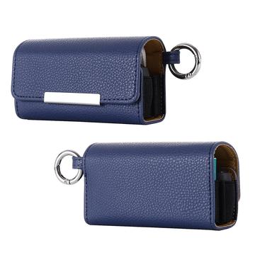 IQOS 3/3 DUO E-savukkeen nahkakotelo - tummansininen
