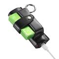 IQOS ILUMA i One/ILUMA One E-savukkeen nahkakotelo - musta