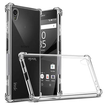 Sony Xperia XA1 Plus Imak Naarmuuntumaton TPU-kotelo - Läpinäkyvä
