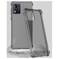 Imak Drop-Proof Motorola Moto E13 TPU Suojakuori - Musta / Läpinäkyvä