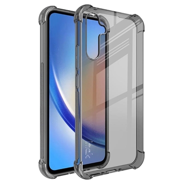 Imak Drop-Proof Samsung Galaxy A34 5G TPU Suojakuori - Läpinäkyvä Musta