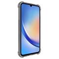 Imak Drop-Proof Samsung Galaxy A34 5G TPU Suojakuori - Läpinäkyvä Musta